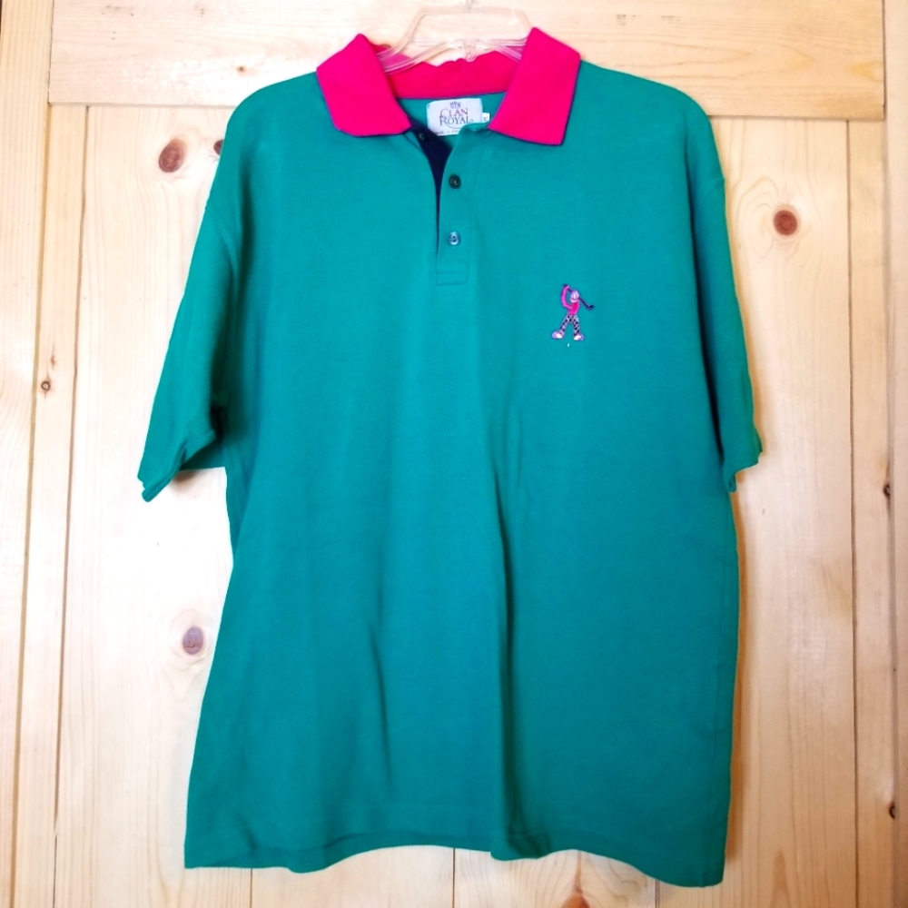 Vintage Clan Royal Polo Golf Shirt